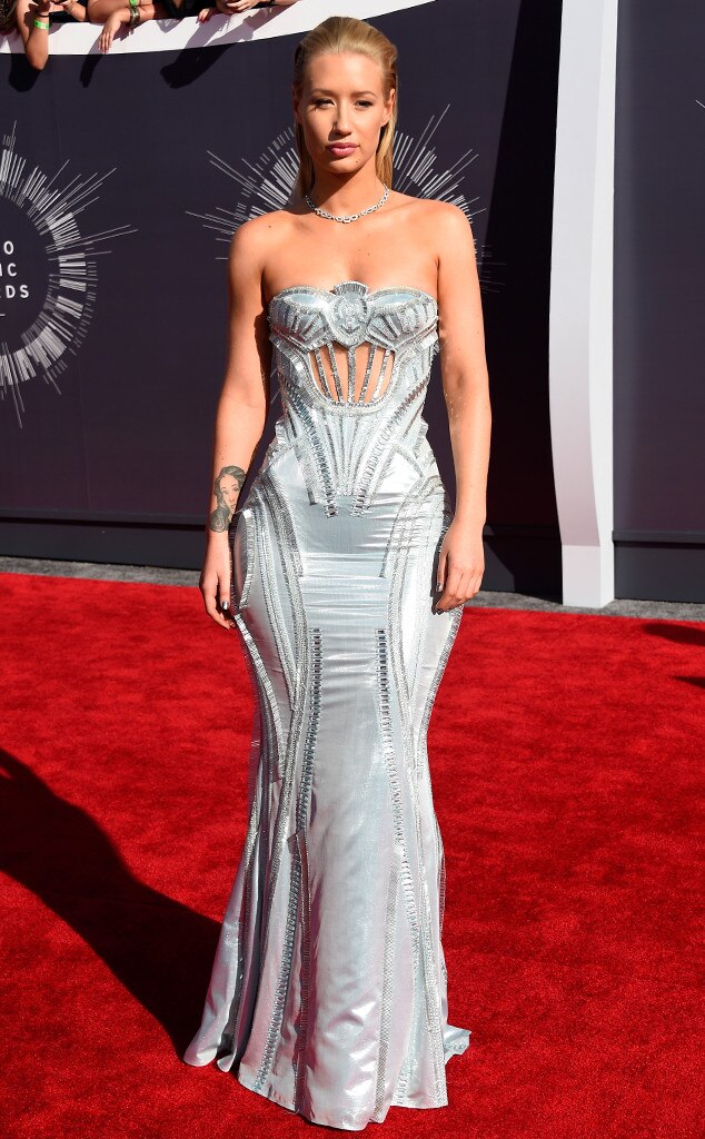 Versace Gown at the 2014 MTV VMAs ...